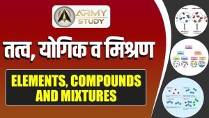 तत्व, योगिक व मिश्रण (elements, compounds and mixtures)