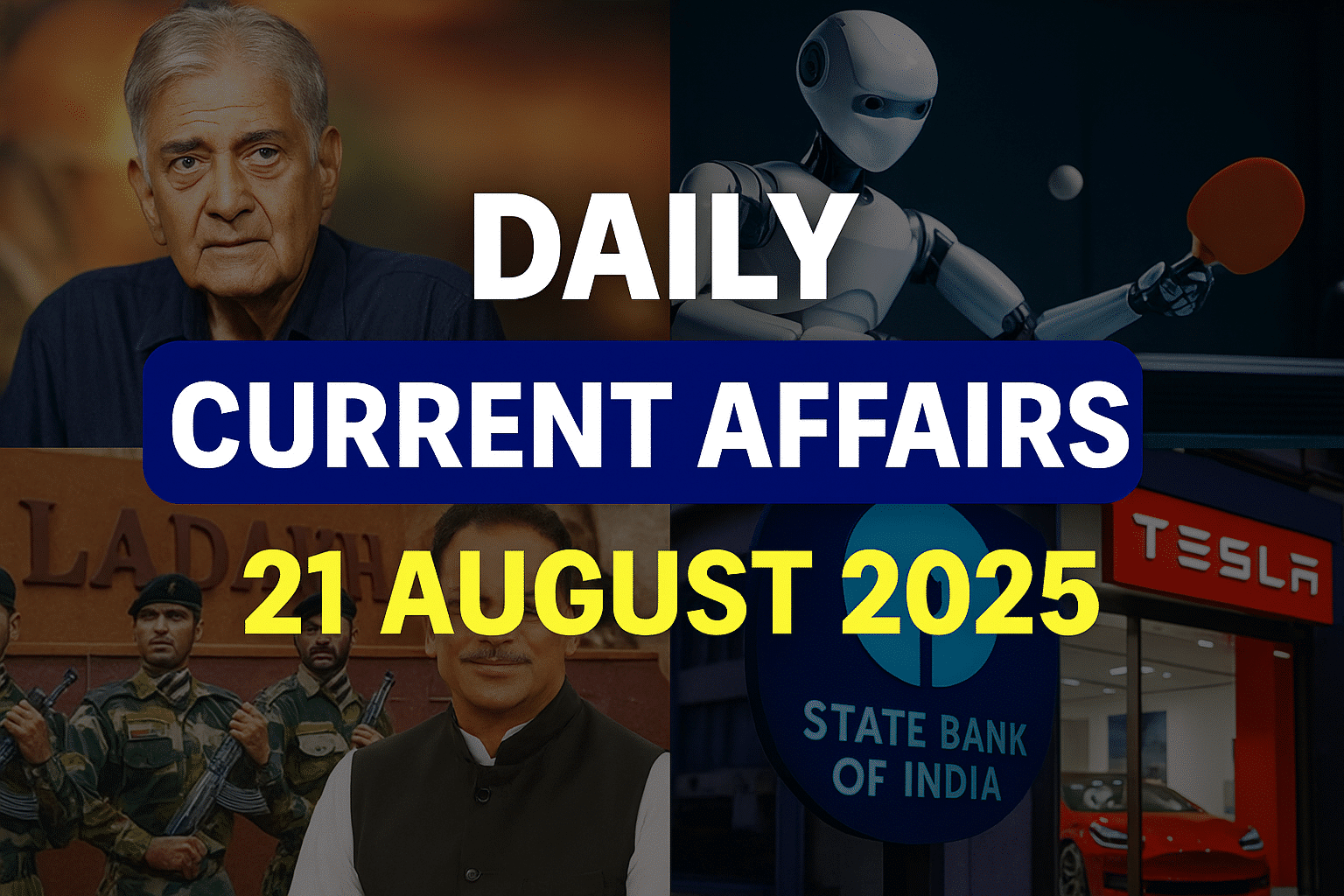 Daily Current Affairs 21 August 2025