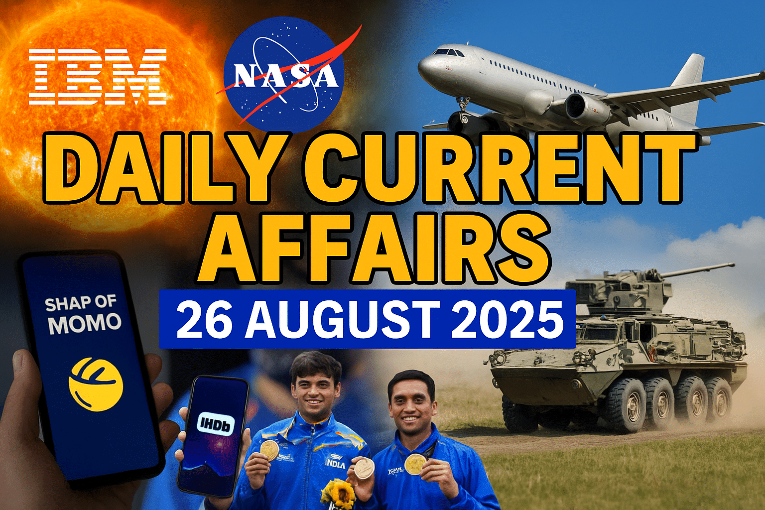 Daily Current Affairs 26 August 2025