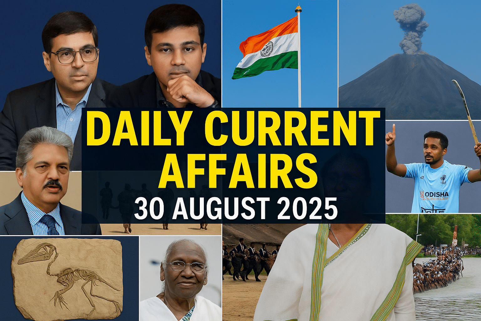 Daily Current Affairs 30 August 2025