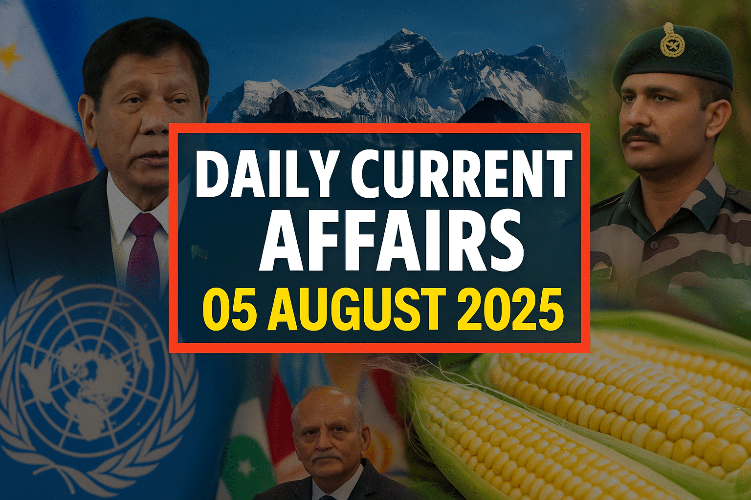 daily current affairs 05 august 2025