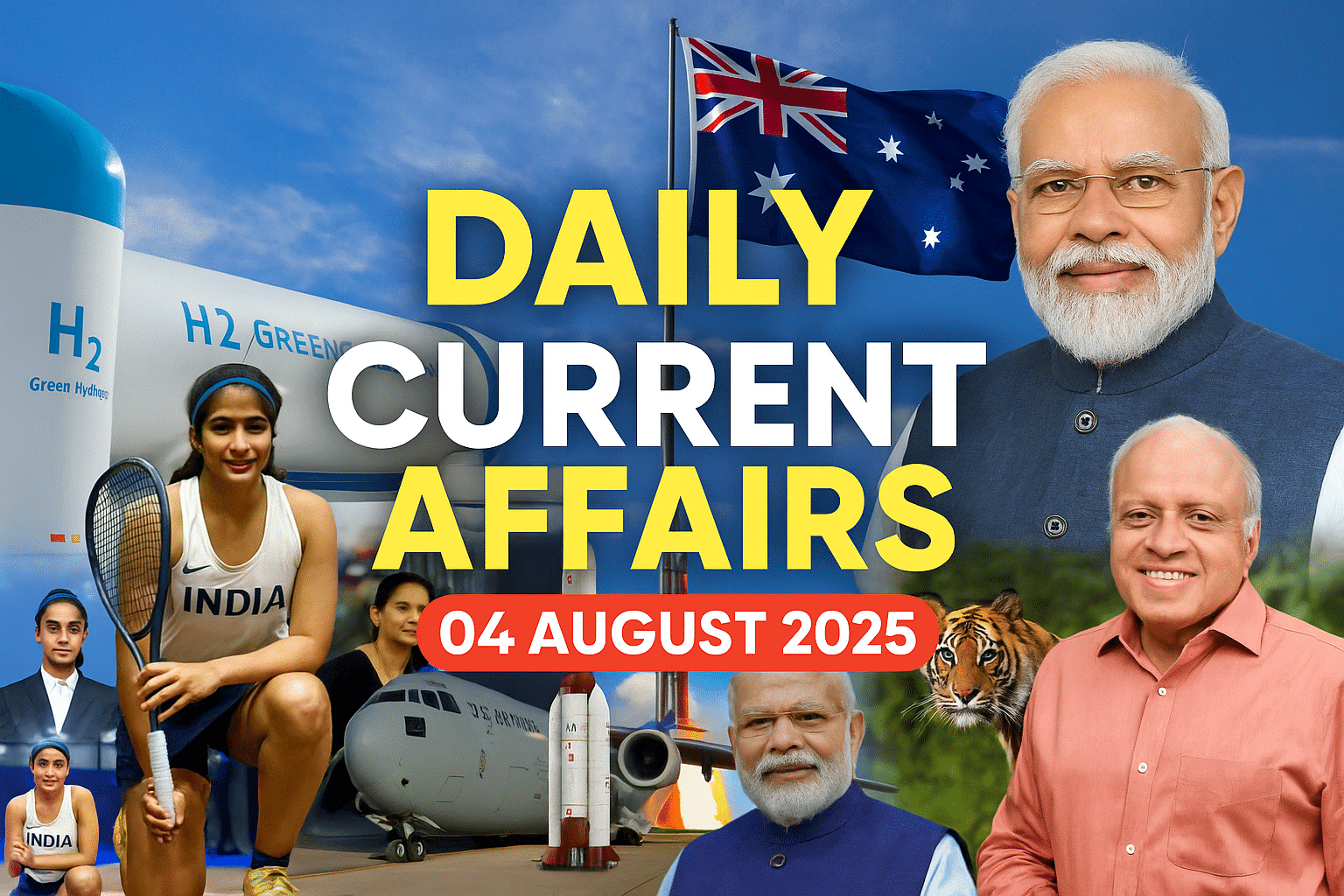 Daily Current Affairs 04 August 2025
