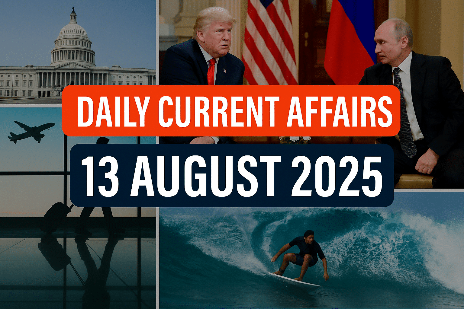 Daily Current Affairs 13 August 2025