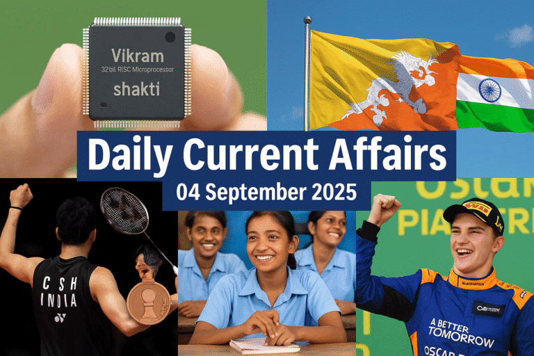 Daily current affairs 02 september 2025