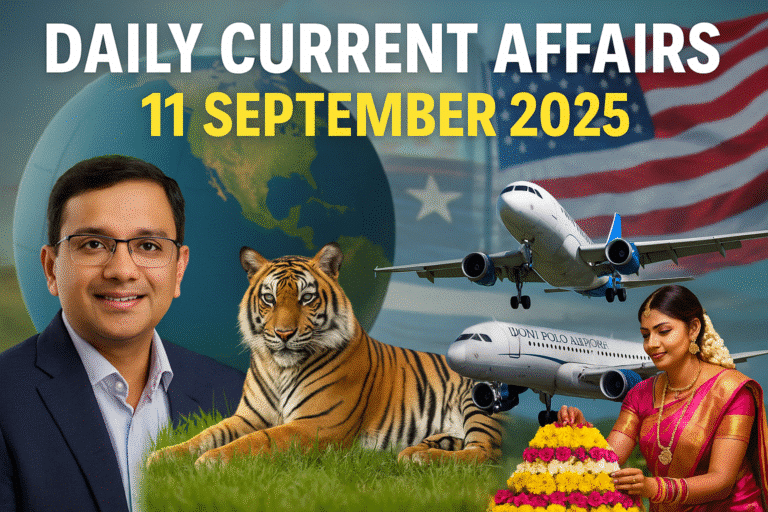 Daily current affairs 11 september 2025