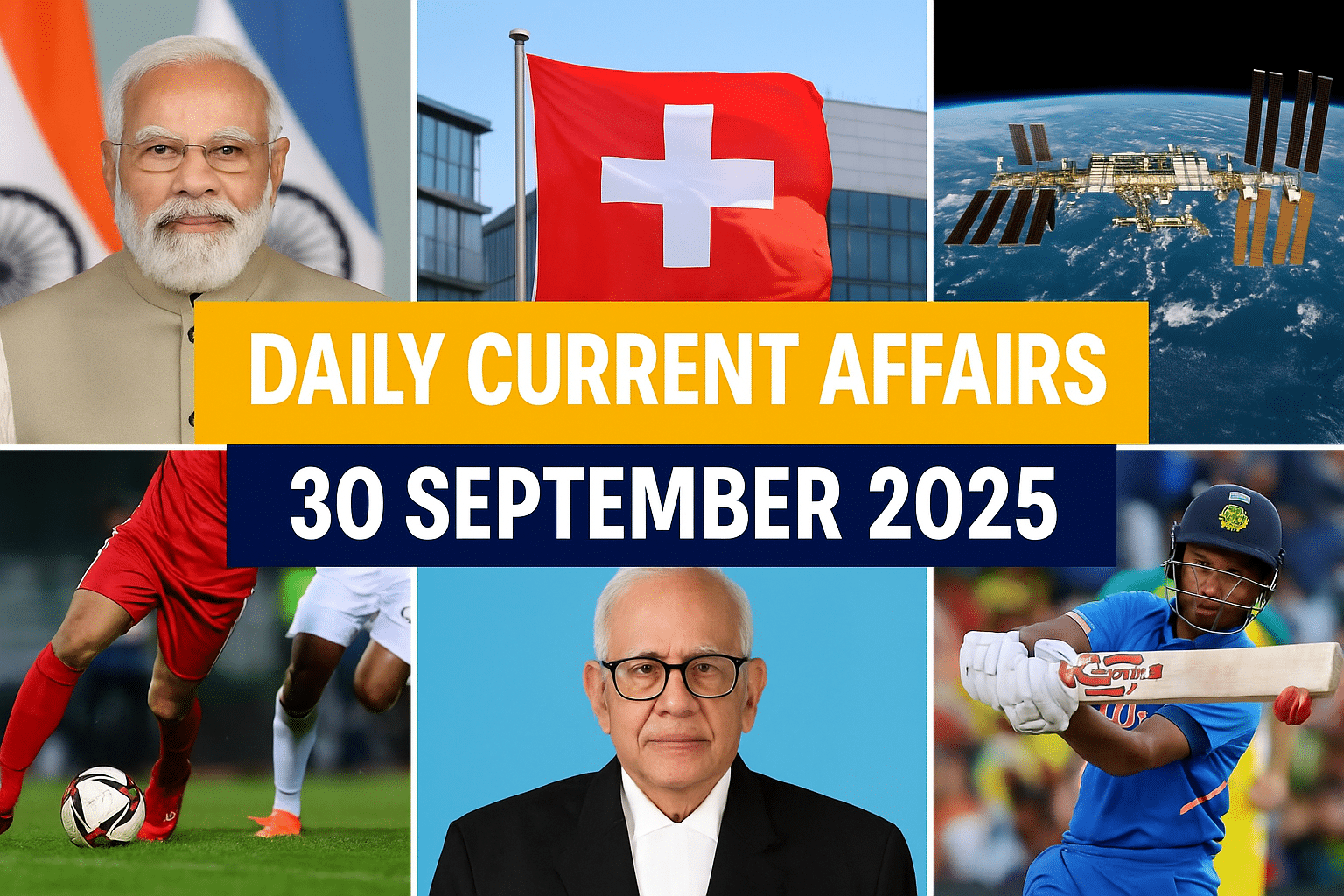 daily current affairs 30 september 2025