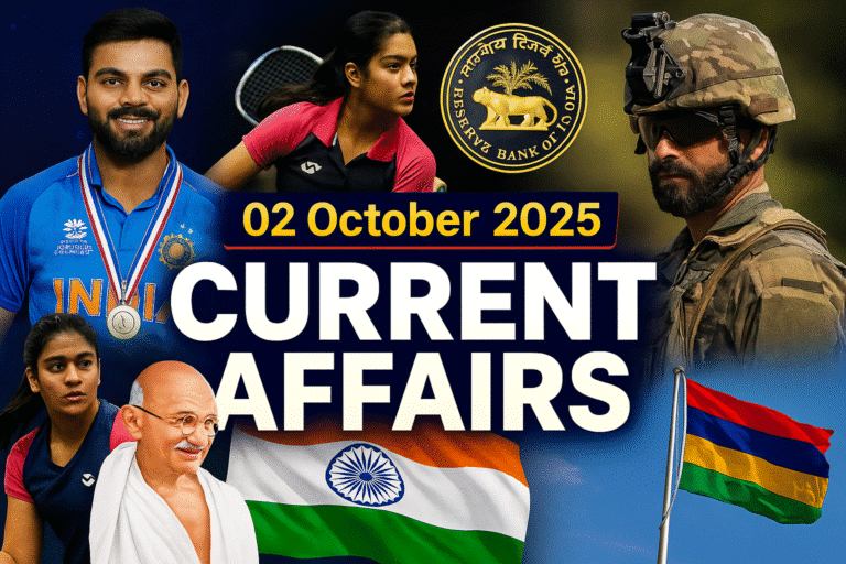 02 october 2025 current affairs