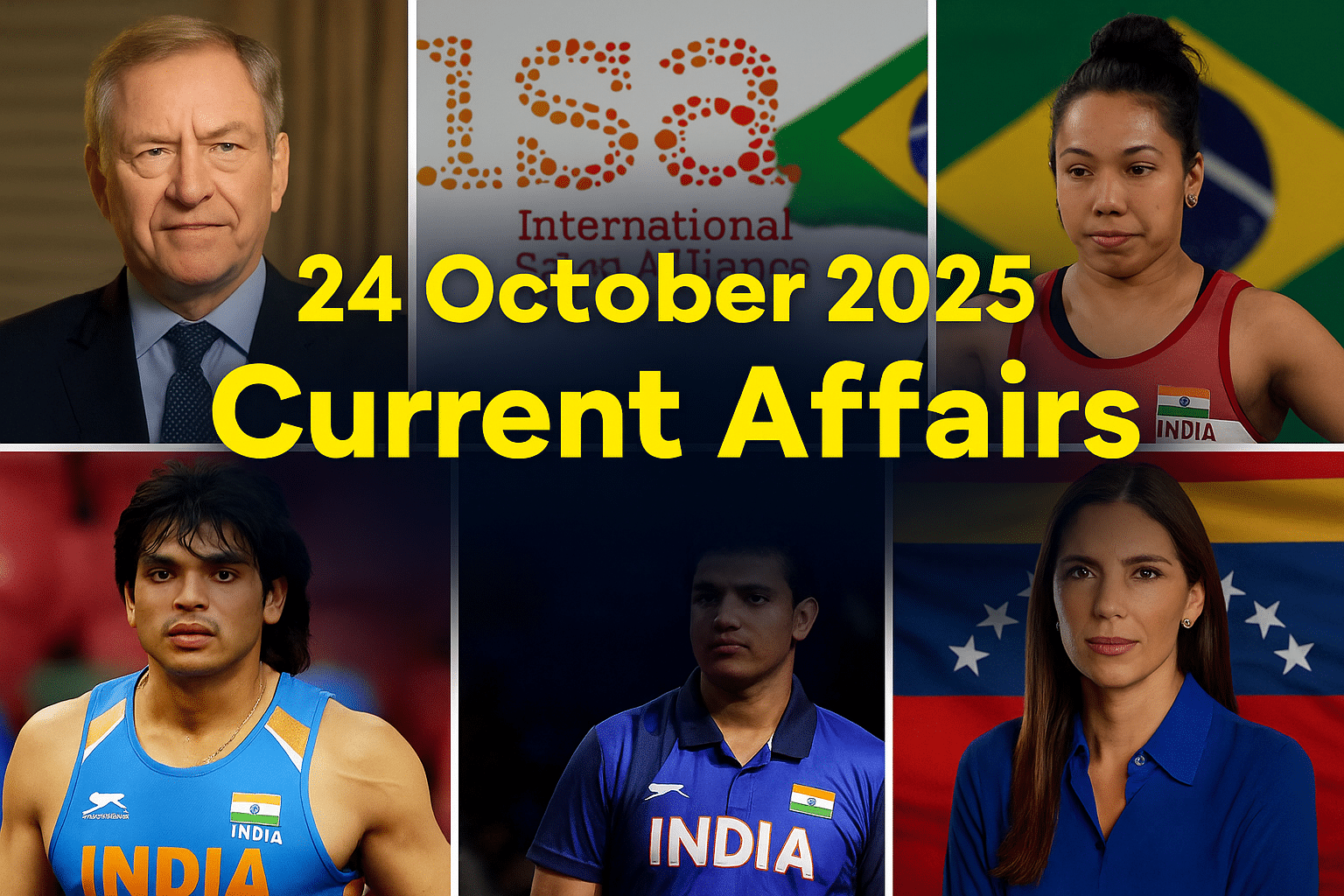 24 October 2025 Current Affairs