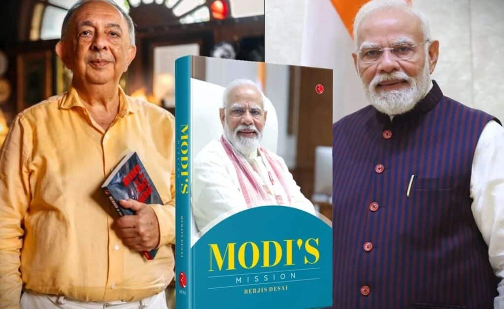 Book modi mission written by byrgess desai
