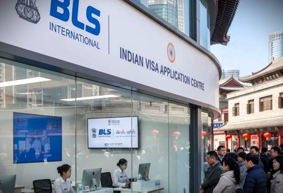 Bls international has been awarded the contract by indias ministry of external affairs to operate the indian visa centre in china