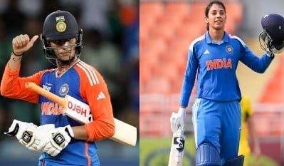 Icc named abhishek sharma and smriti mandhana as the player of the month for september 2025