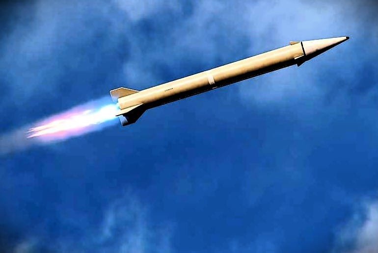 India successfully tested the hypersonic missile named dhvani on whiver island
