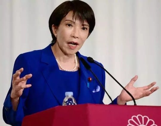 Sanae takaichi became the first female prime minister of japan
