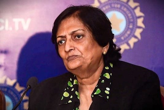 Shanta rangaswamy was appointed as the president of the indian cricket association