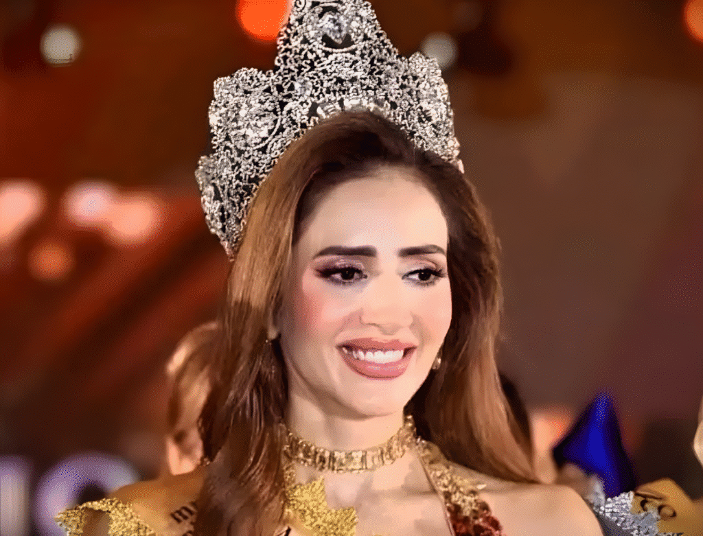 Sheri singh from uttar pradesh won the title of mrs. Universe