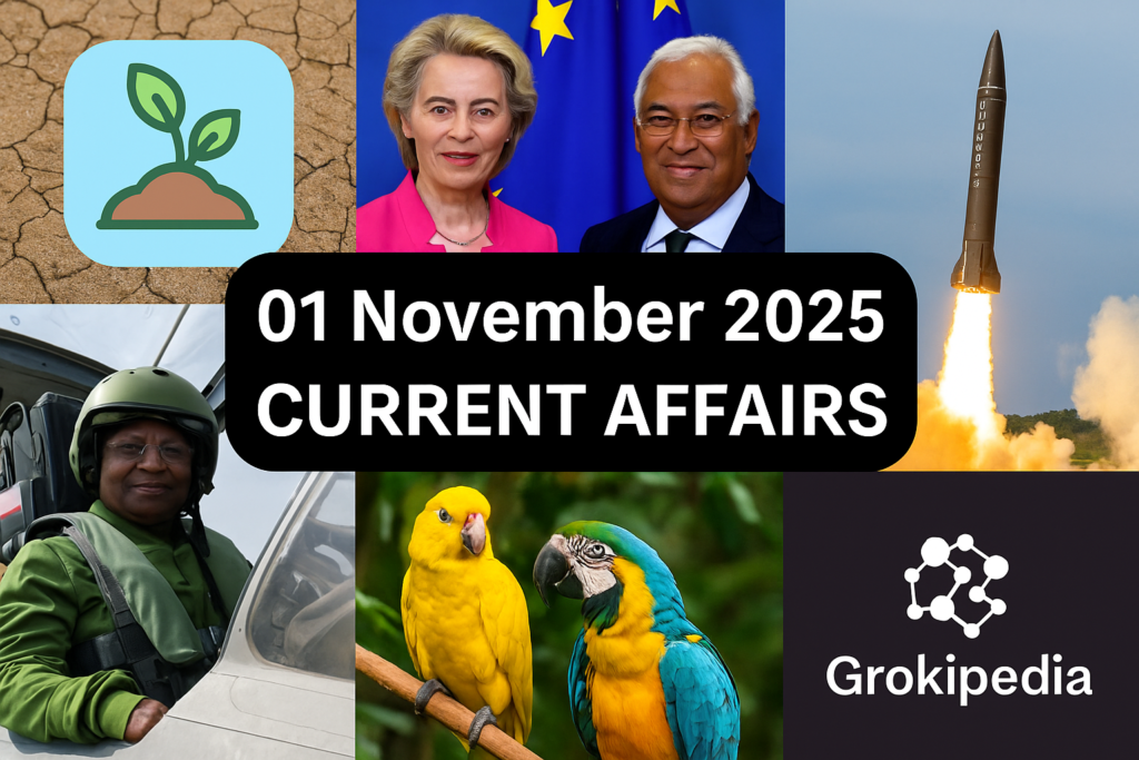 01 November 2025 Current Affairs » Army Study