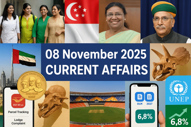 08 november 2025 current affairs