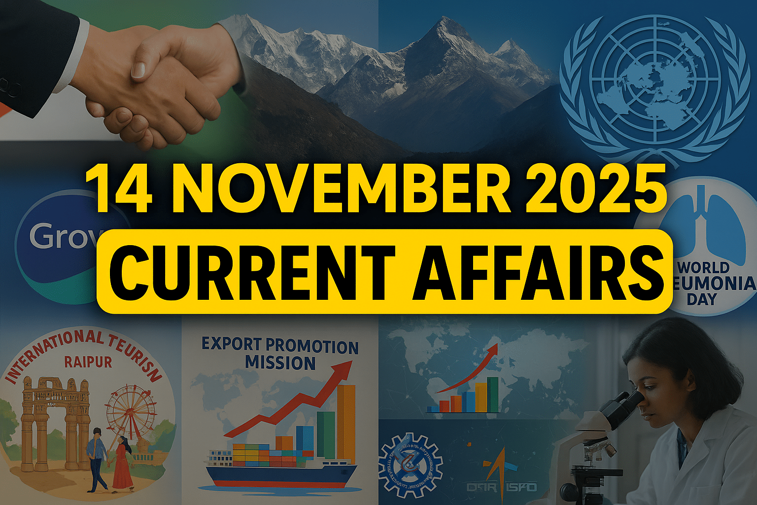 14 November 2025 Current Affairs