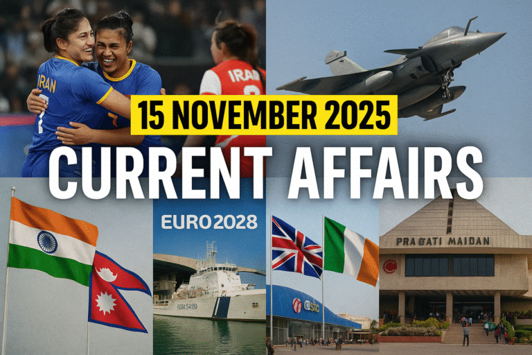 15 november 2025 current affairs