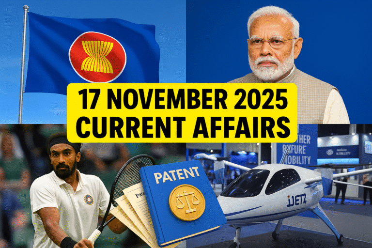 17 november 2025 current affairs