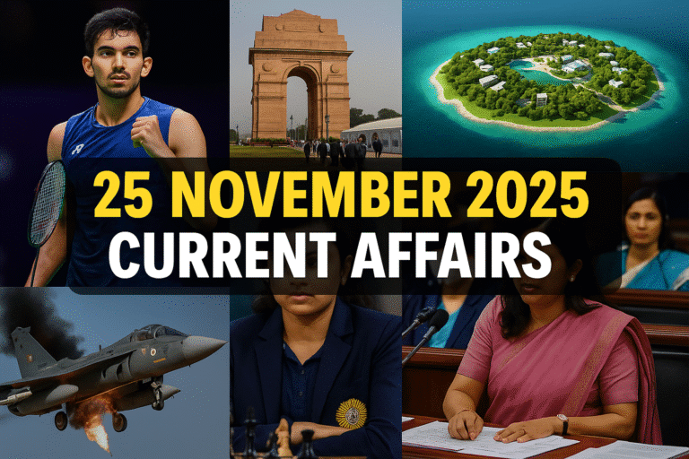 25 november 2025 current affairs