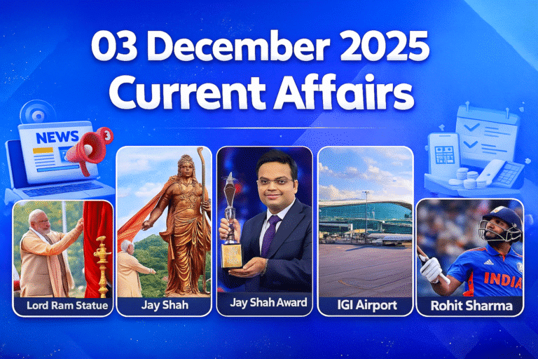 03 december 2025 current affairs