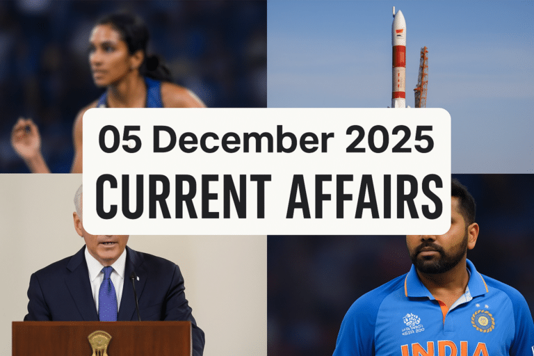 05 december 2025 current affairs
