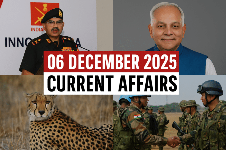 06 december 2025 current affairs