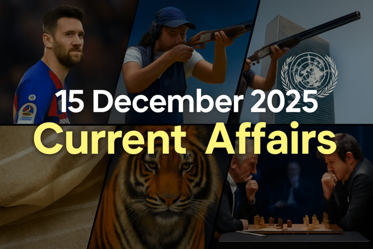 15 december 2025 current affairs
