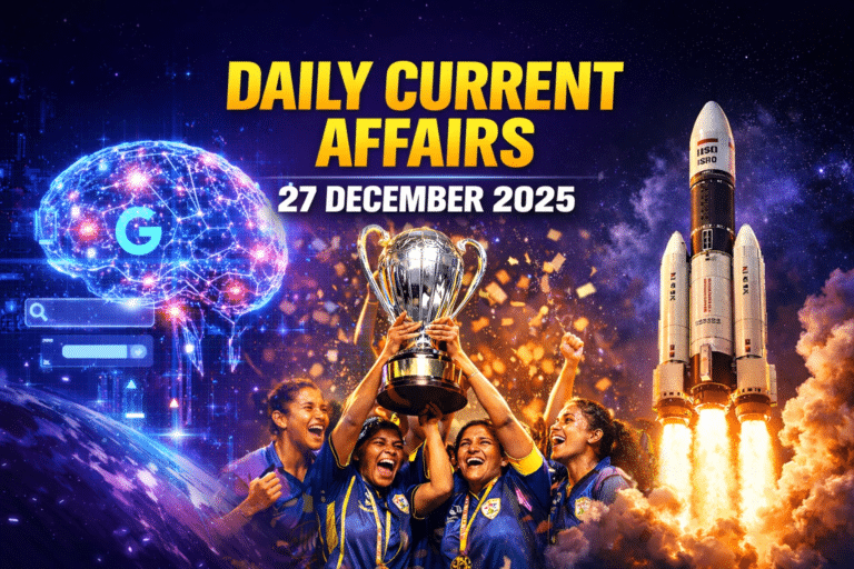 27 december 2025 current affairs