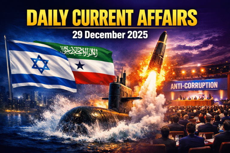 29 december 2025 current affairs