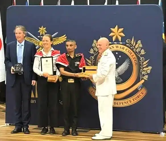 09 December 2025 Current Affairs 7 Colonel prateek rai received the geddes gavel award