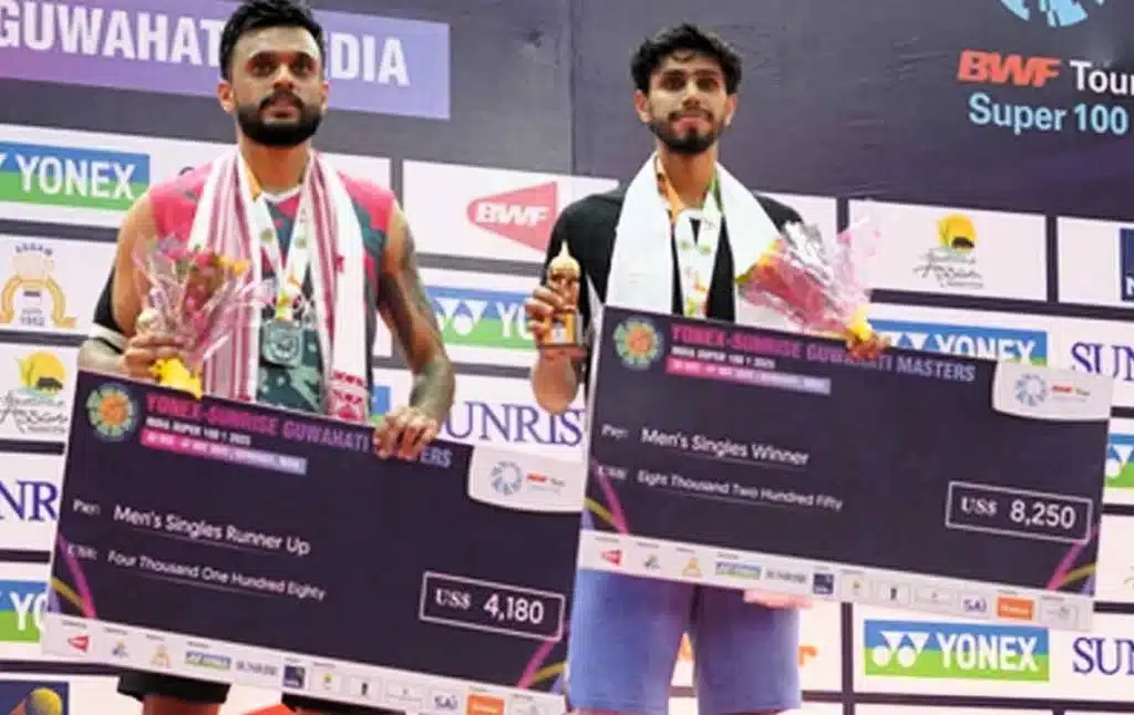 10 December 2025 Current Affairs 8 Sankar sarast won the mens singles title at the guwahati masters 2025