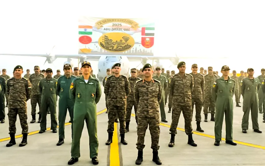 20 December 2025 Current Affairs 7 The desert cyclone exercise was conducted between india and the uae