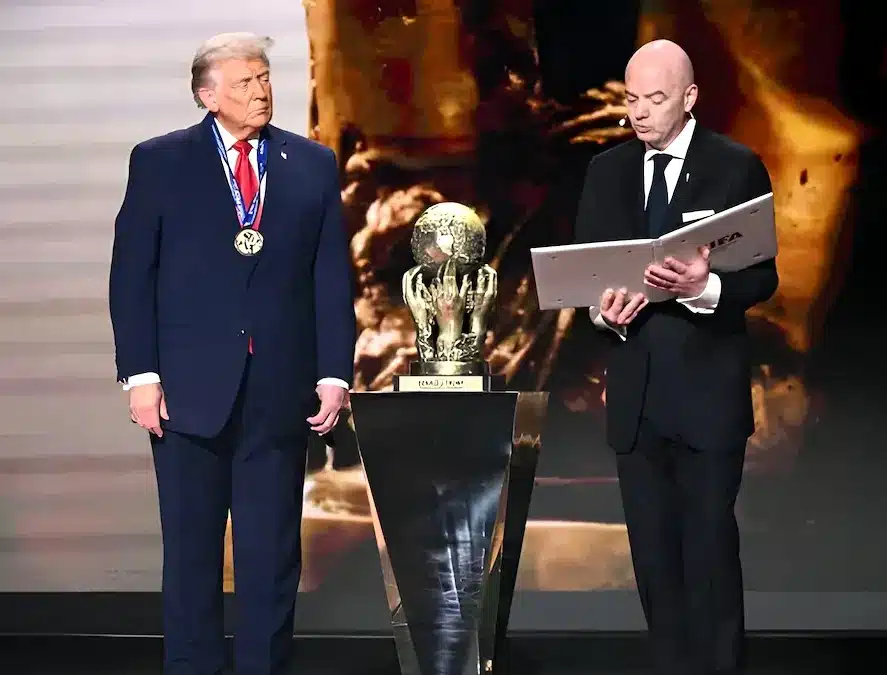 09 December 2025 Current Affairs 3 The first fifa peace award was given to donald trump