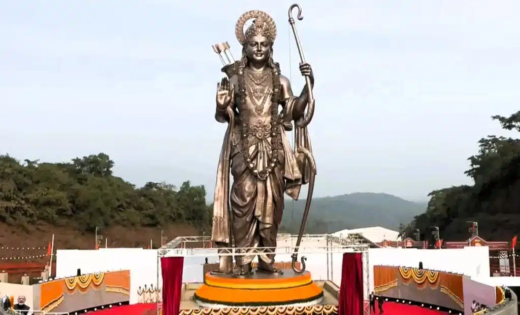 03 December 2025 Current Affairs 3 The prime minister unveiled a 77 feet tall statue of lord ram in goa