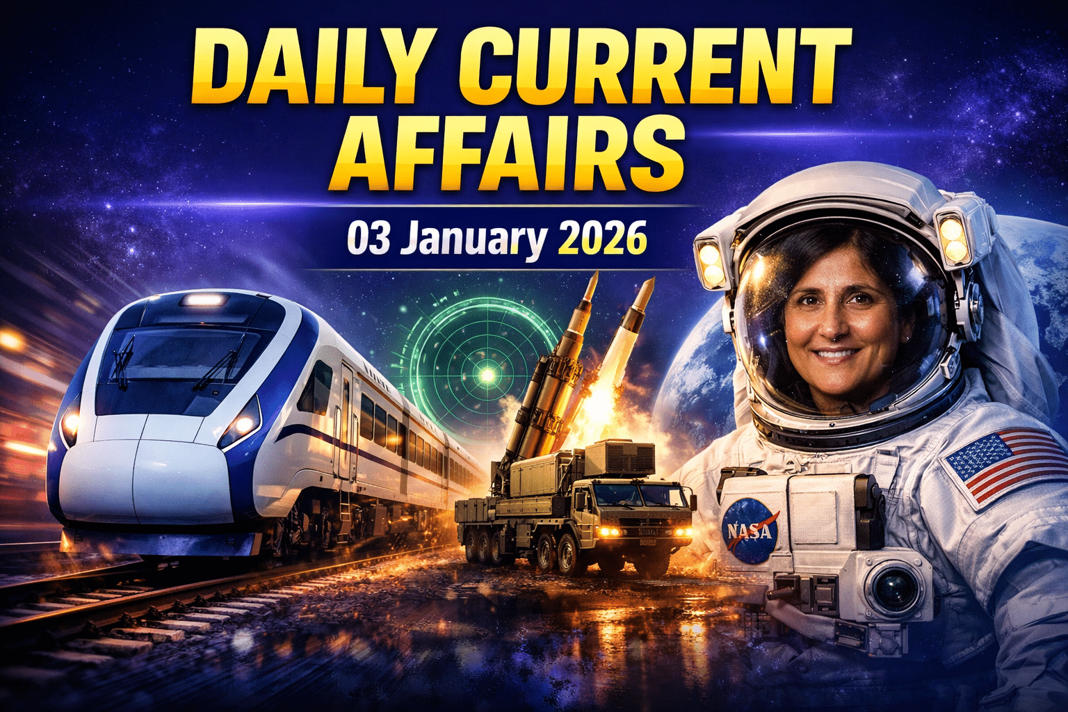 03 January 2026 current affairs