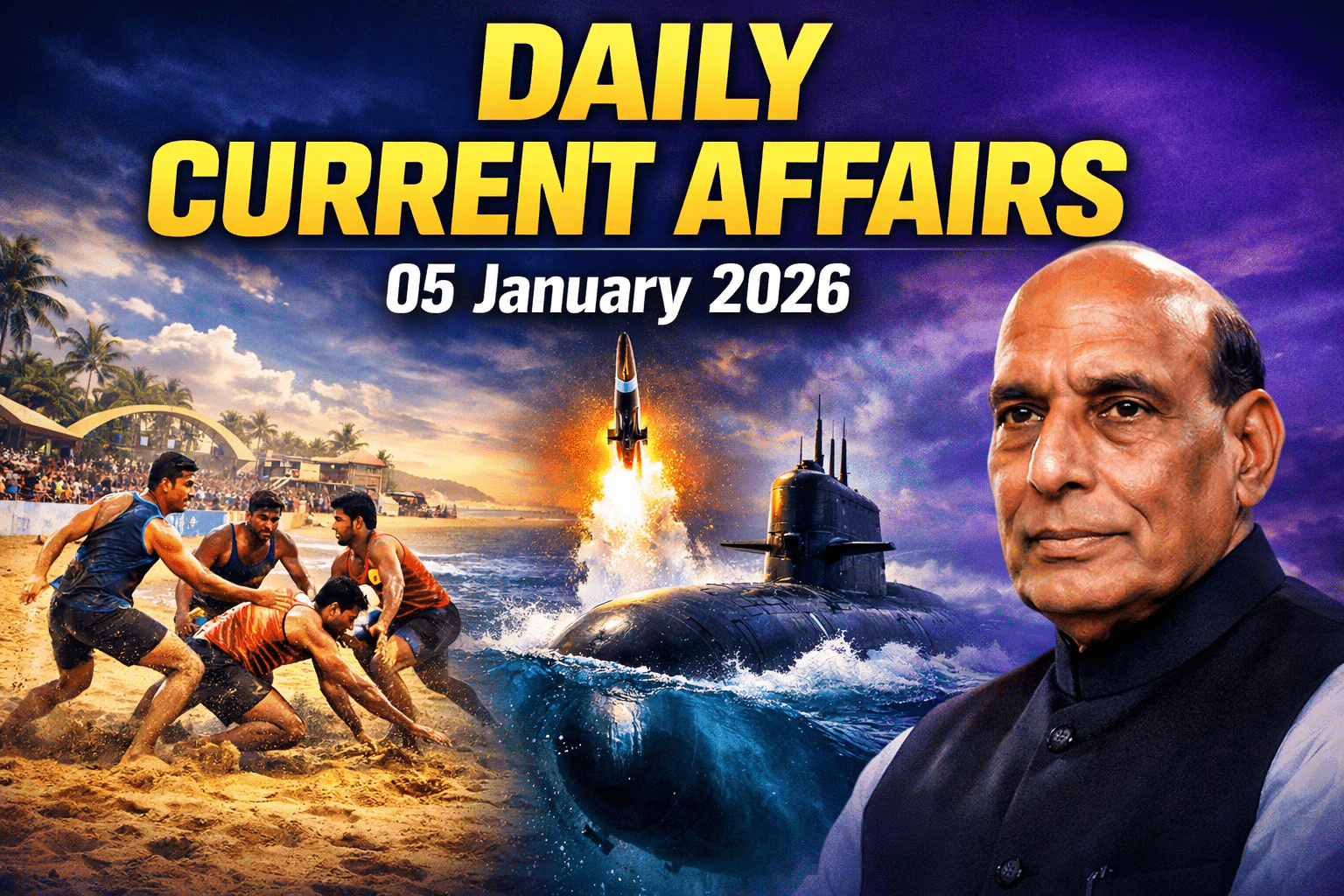 05 January 2026 Current Affairs