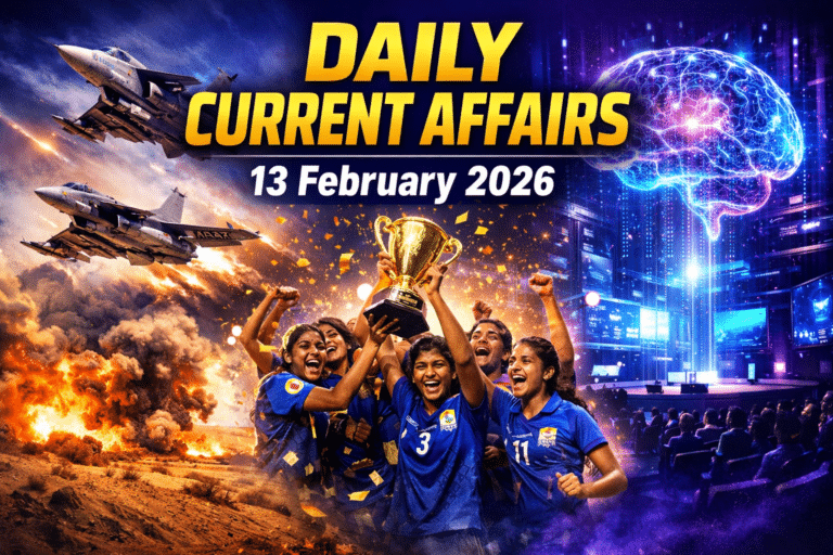 13 february 2026 current affairs