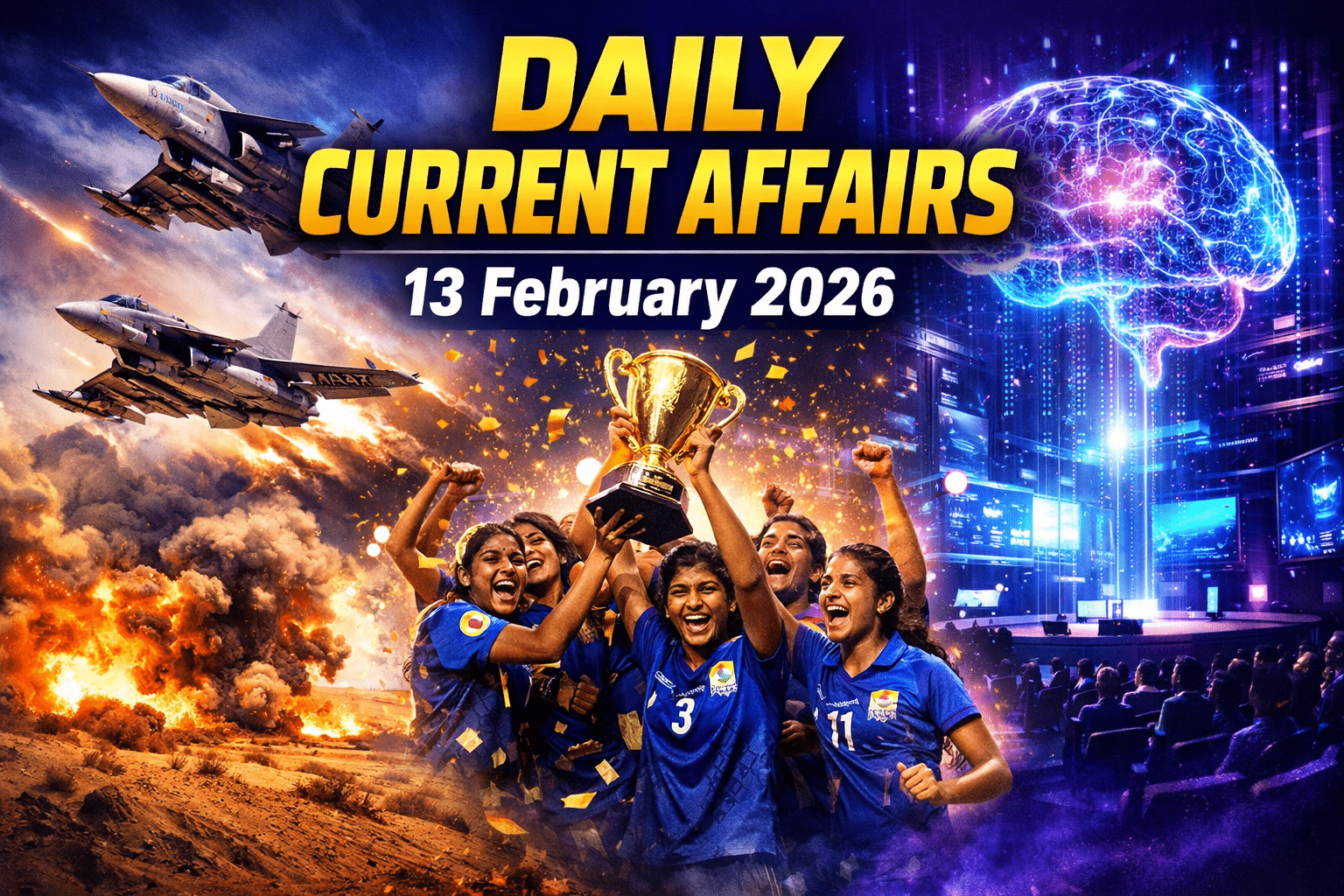 13 February 2026 Current Affairs