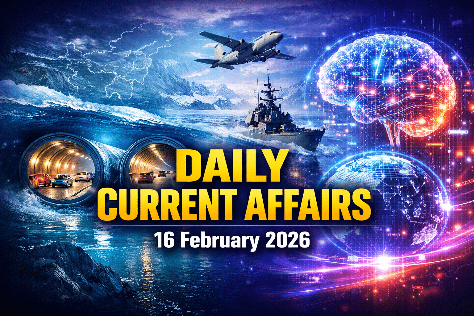 16 February 2026 Current Affairs