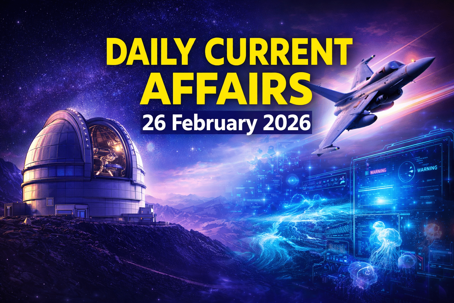 26 February 2026 Current Affairs
