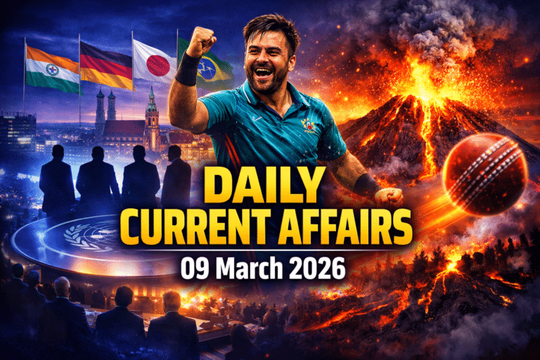 09 march 2026 current affairs
