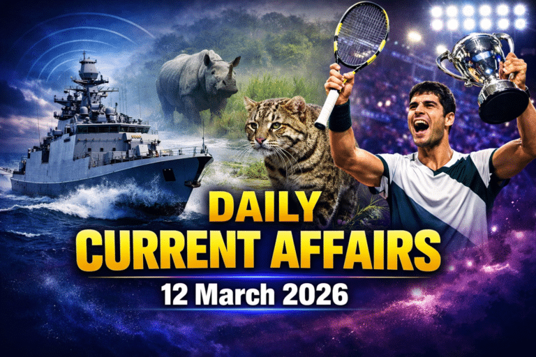 12 march 2026 current affairs