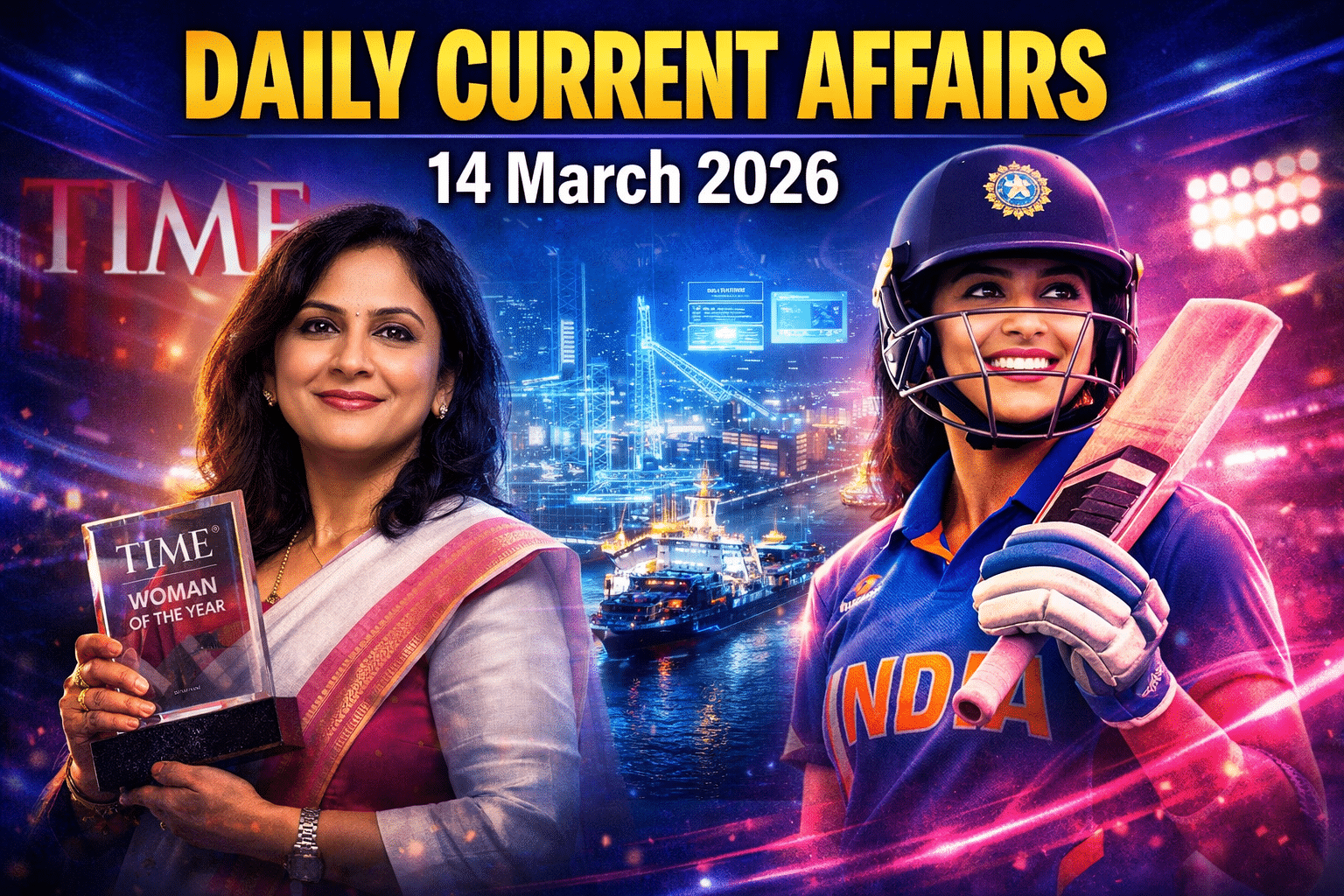 14 March 2026 Current Affairs