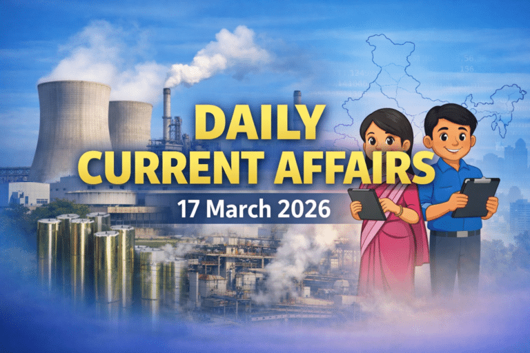 17 march 2026 current affairs