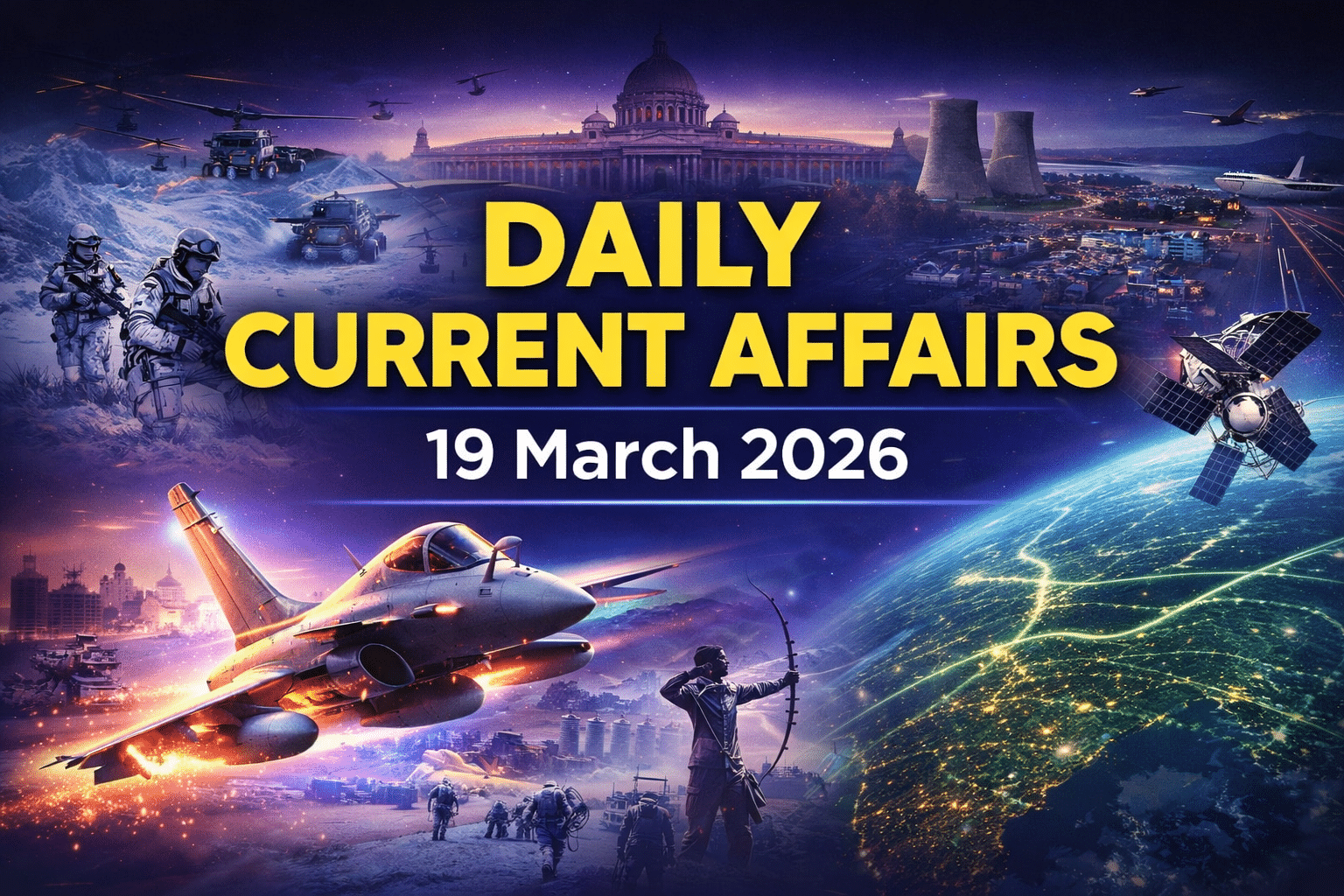 19 March 2026 Current Affairs