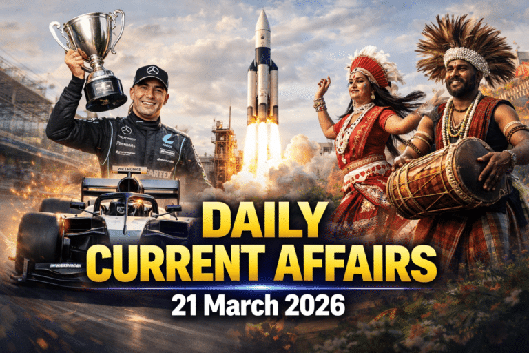 21 march 2026 current affairs