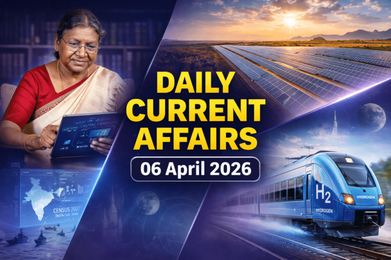 06 april 2026 current affairs