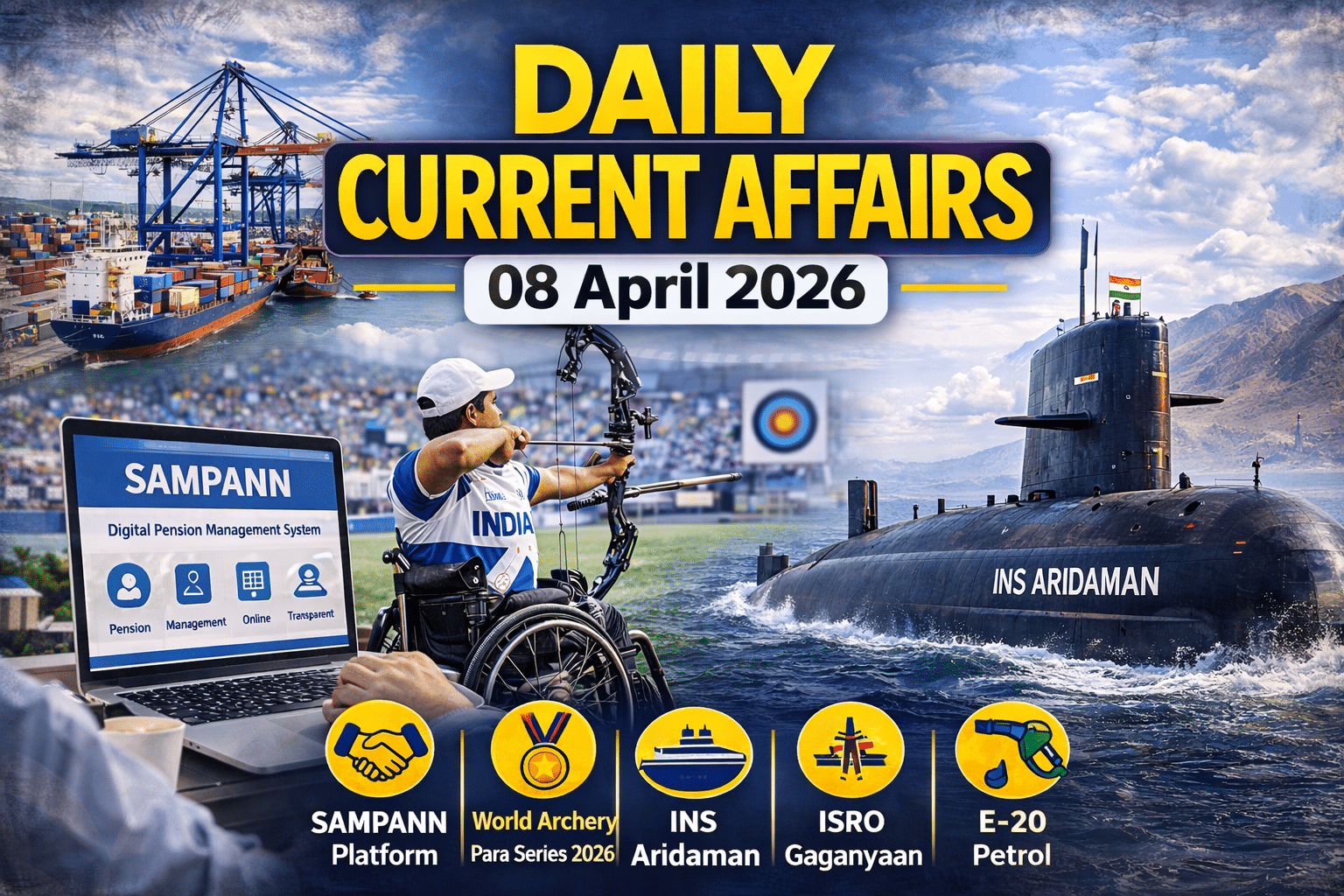 08 April 2026 Current Affairs